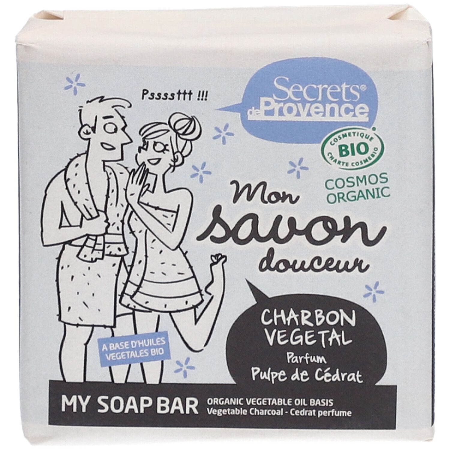 Secrets de Provence Savon Charbon Bio