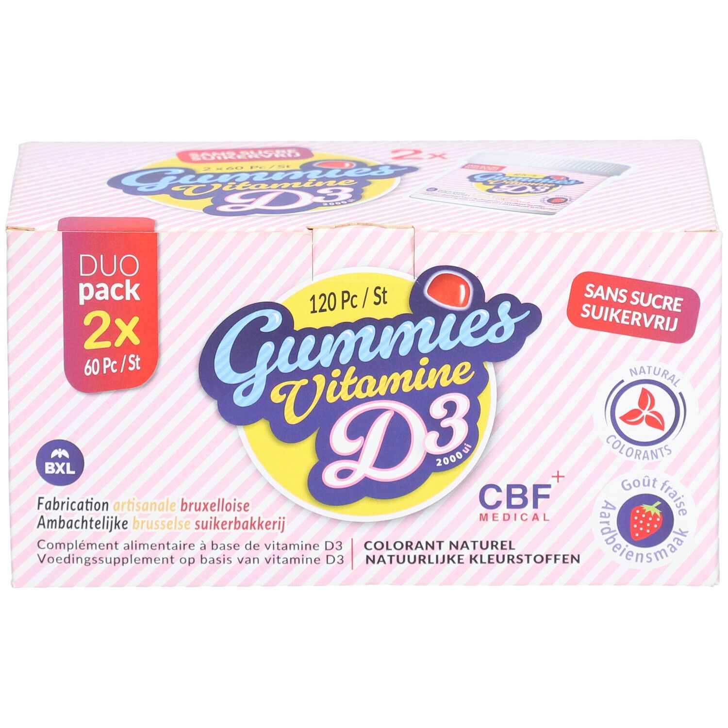 CBF Medical Vitamine D3 CBF Gummies