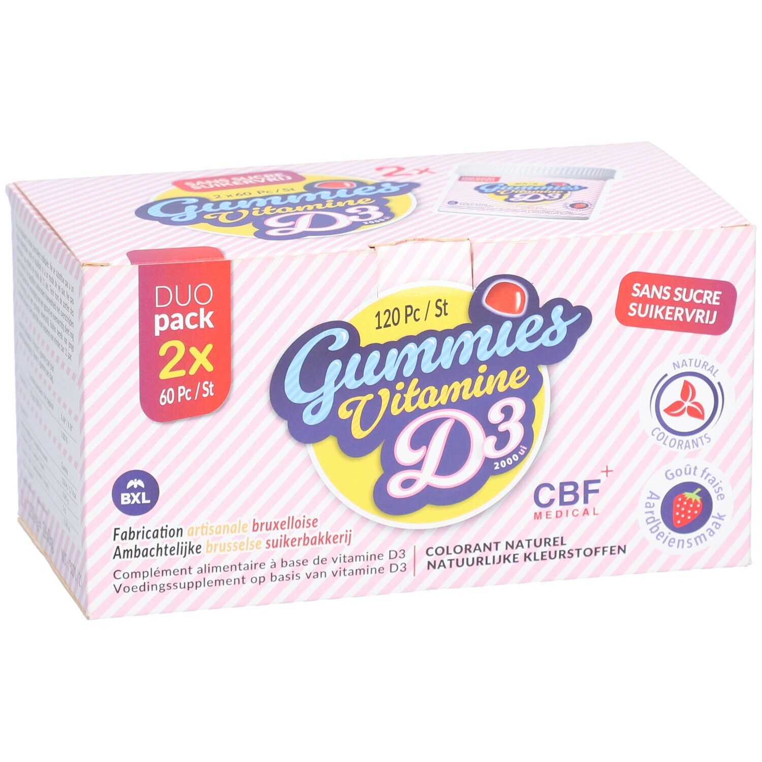 CBF Medical Vitamine D3 CBF Gummies