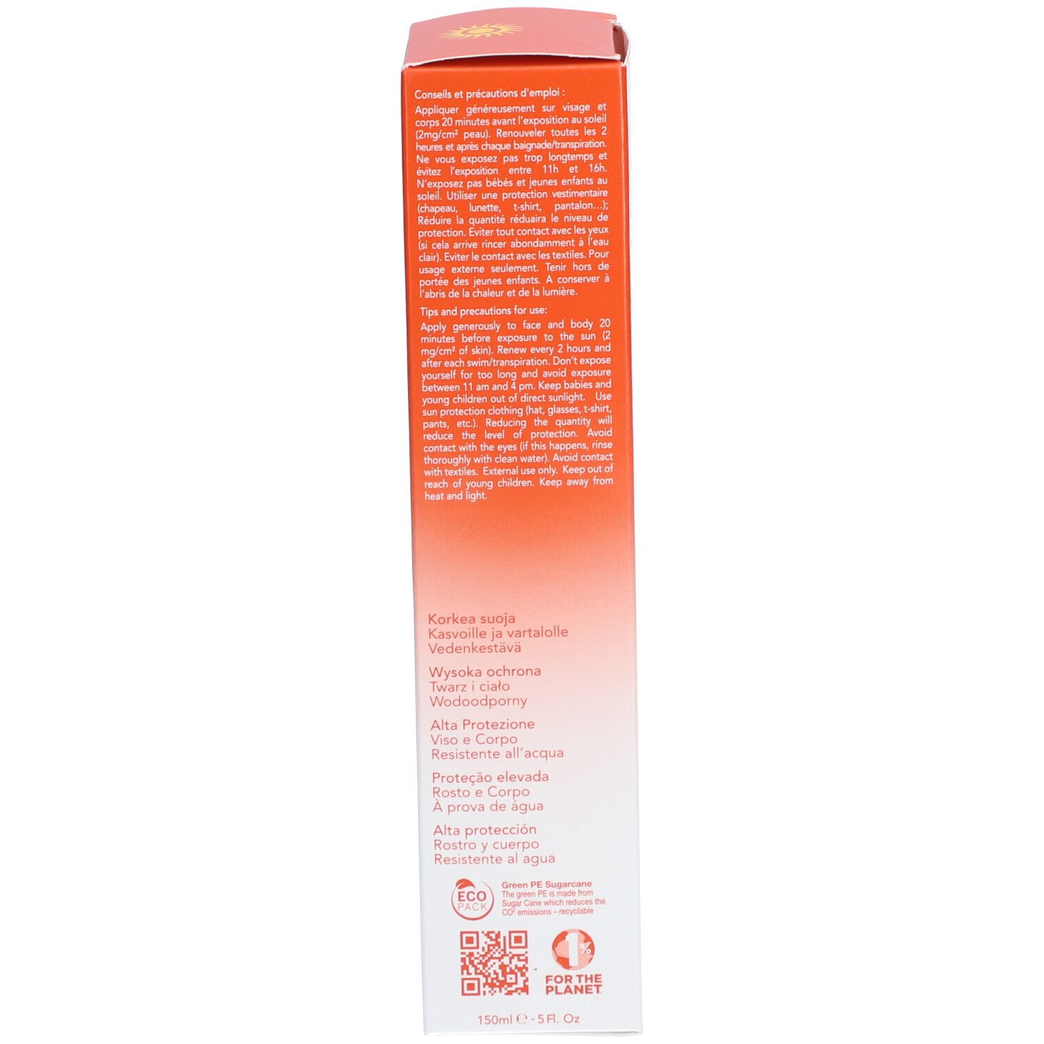 BIOSOLIS Sense Lait Solaire SPF50