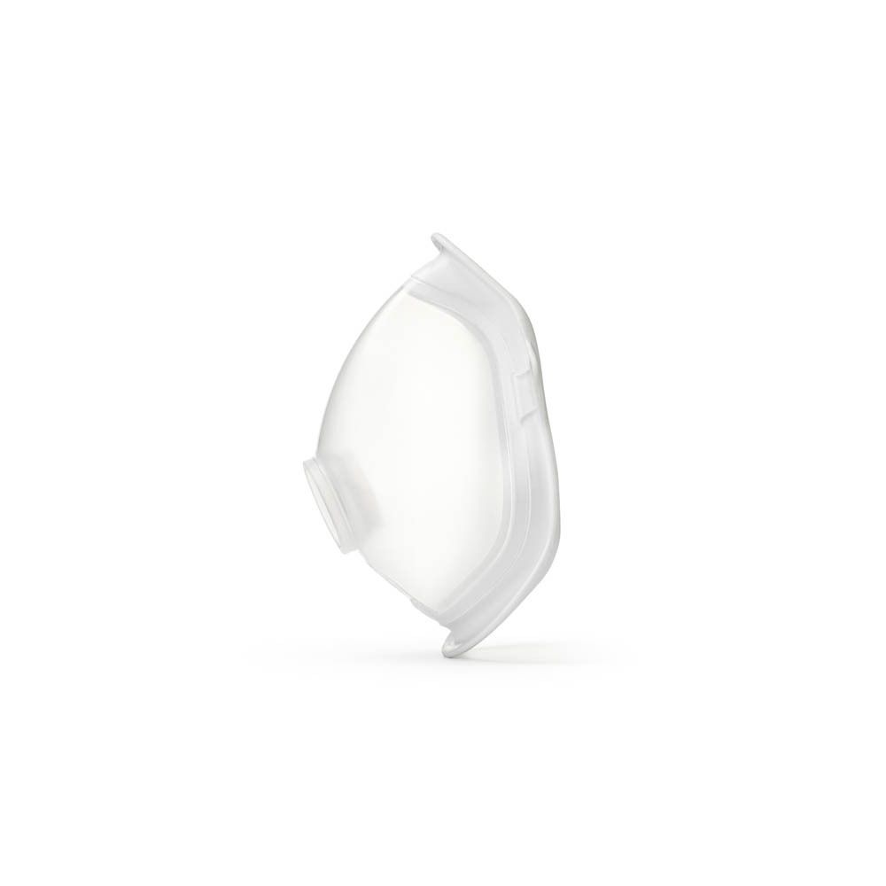 Embout buccal pour nébuliseur, transparent.