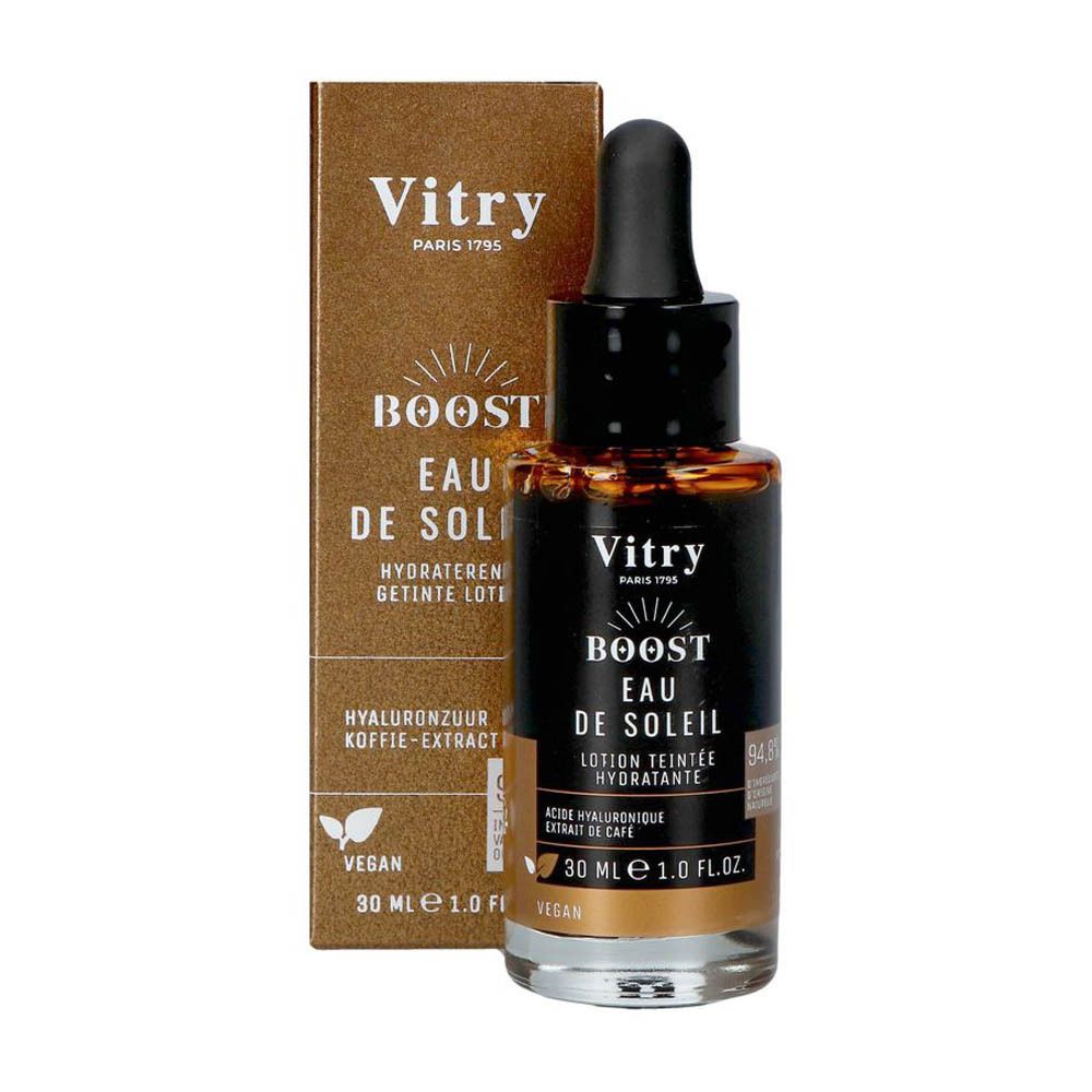 Vitry Boost Eau De Soleil, bouteille avec pipette, 30 ml.