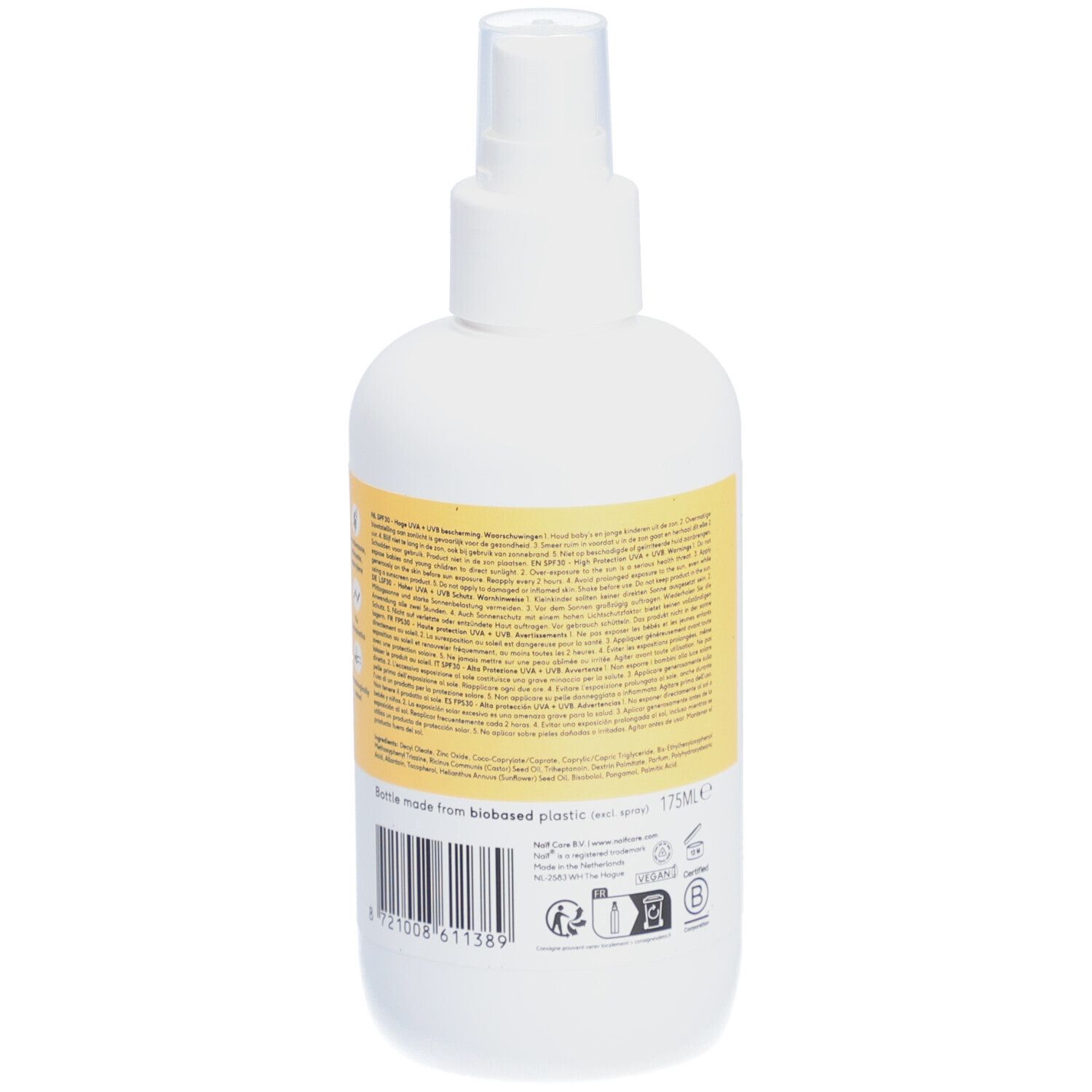 NAÏF® Spray minéral de protection solaire SPF 30