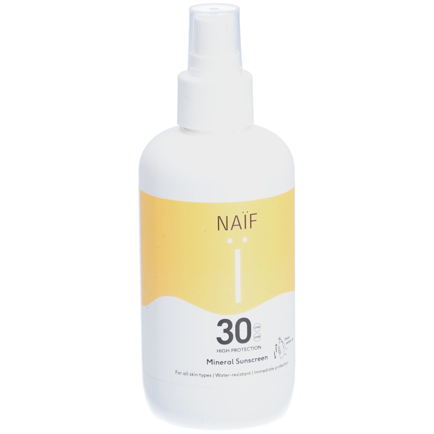 NAÏF® Spray minéral de protection solaire SPF 30