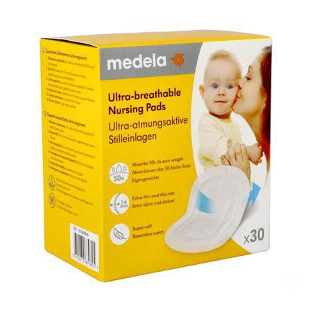 Medela Coussinets d’allaitement ultra-respirants (30 pièces)