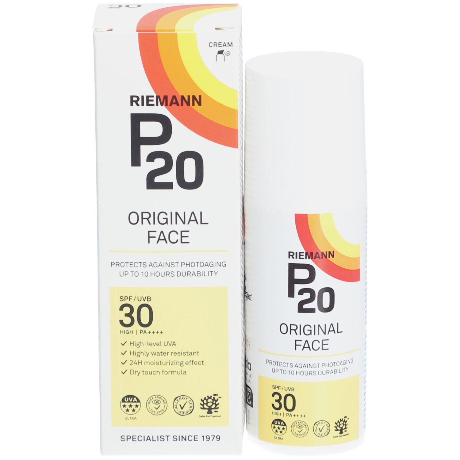 P20 Original Face Crème Solaire SPF30