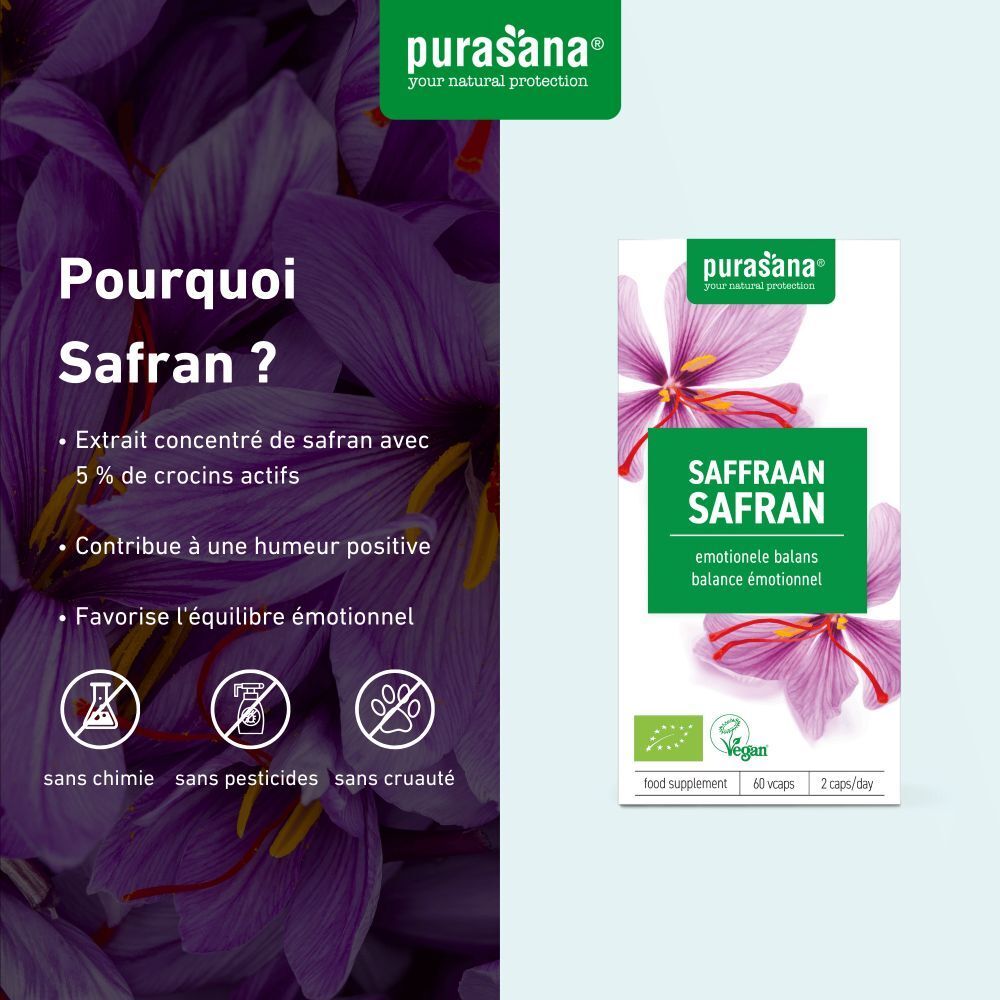Puranasan Extrait de Safran
