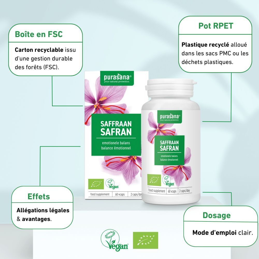 Puranasan Extrait de Safran
