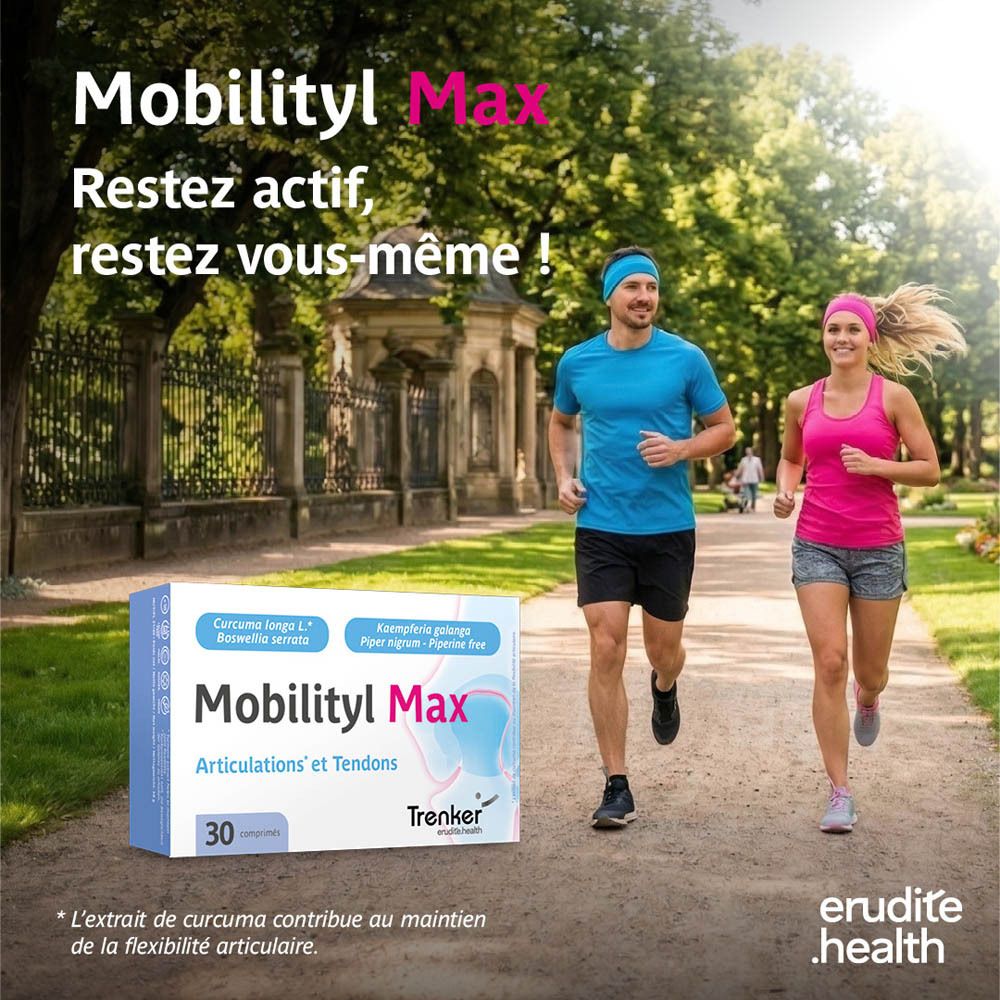 Mobilityl Max : Fabriqué en Belgique, vegan, sans allergènes.