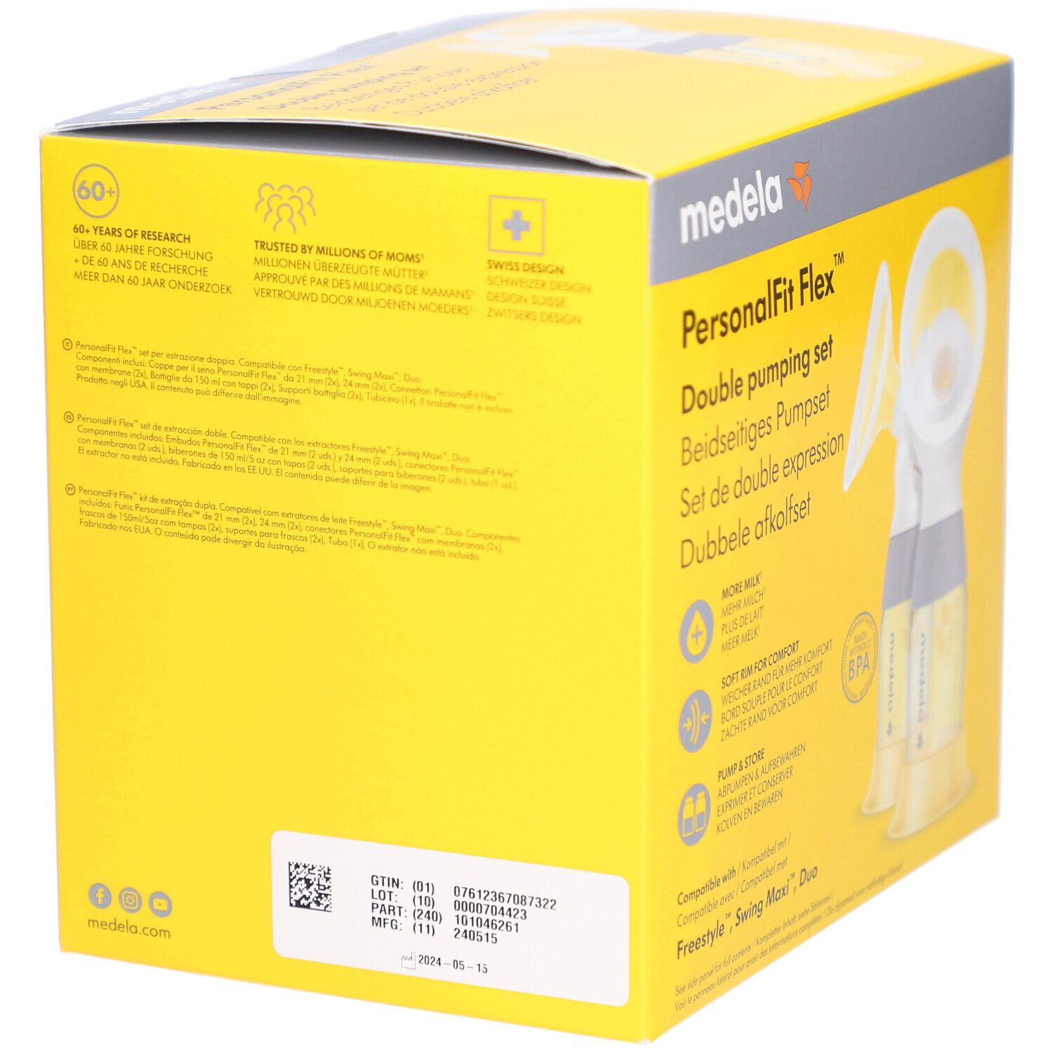 Medela PersonalFit Flex Double Expression Set
