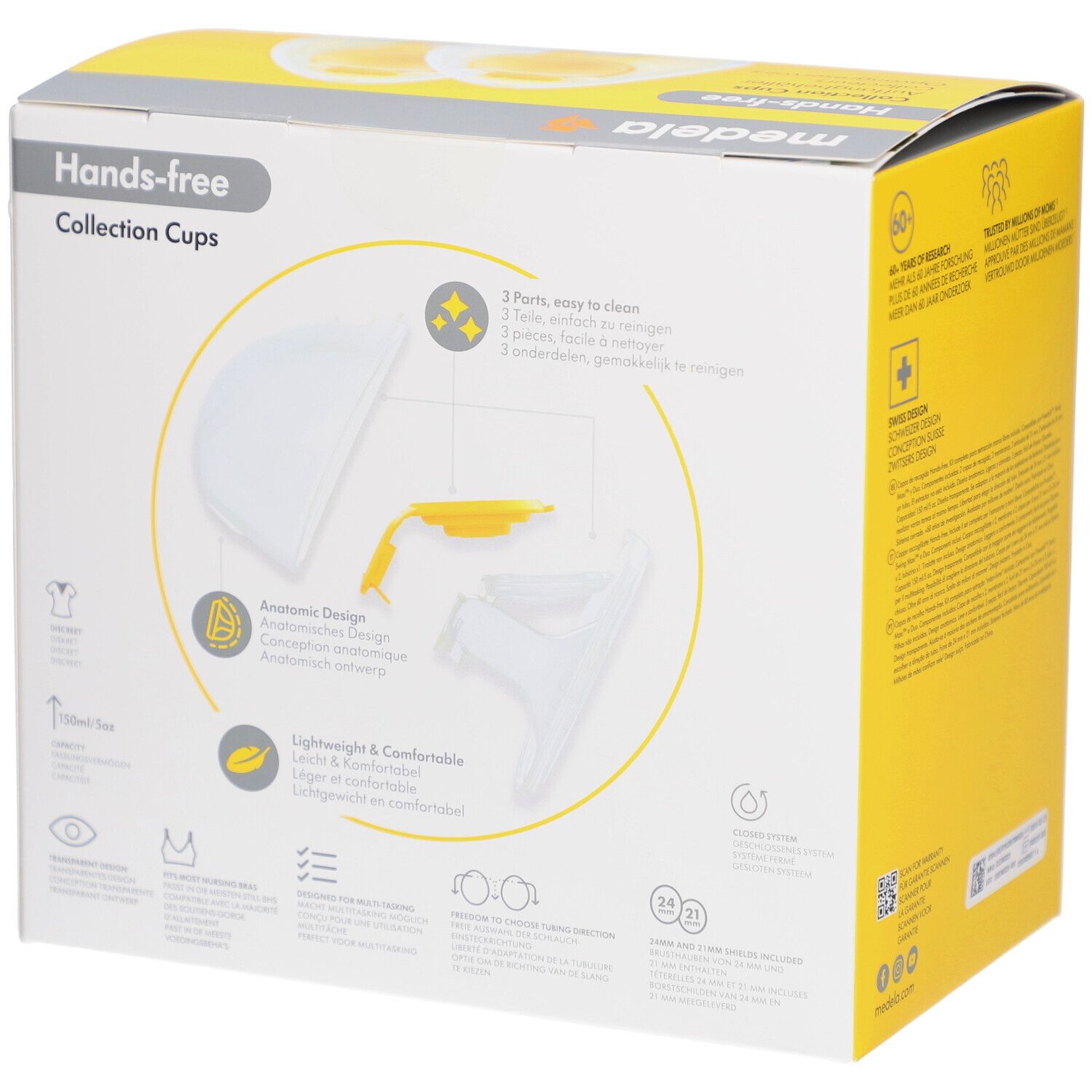 Medela Hands-free Collecteurs Set
