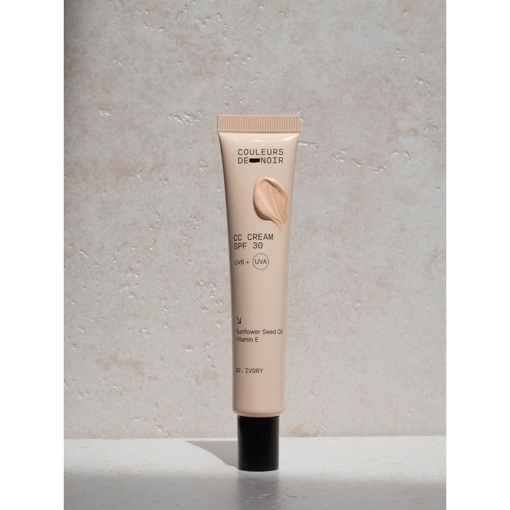 Couleurs de Noir CC Crème SPF 30 - 02 Ivory