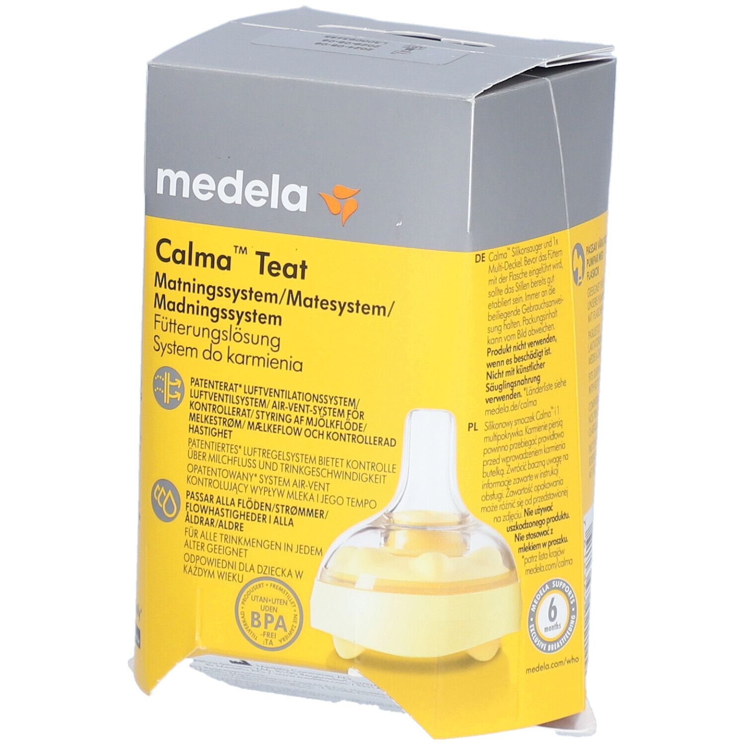 Medela Tétine de biberon Clama
