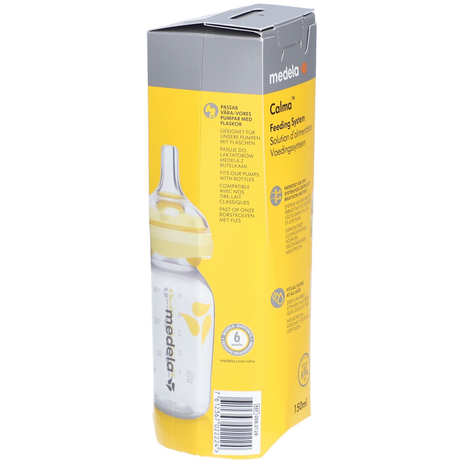 Medela Set de 3 Biberons 150 ml