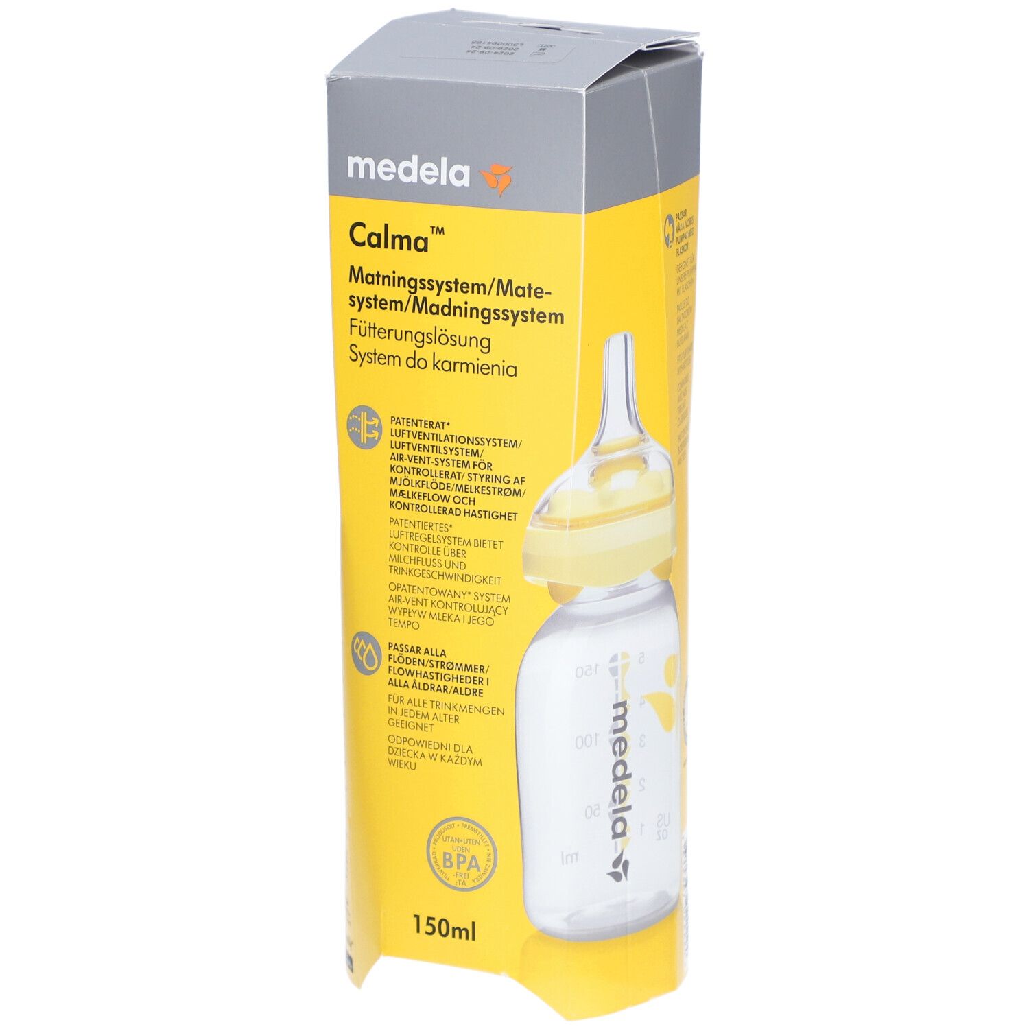 Medela Set de 3 Biberons 150 ml