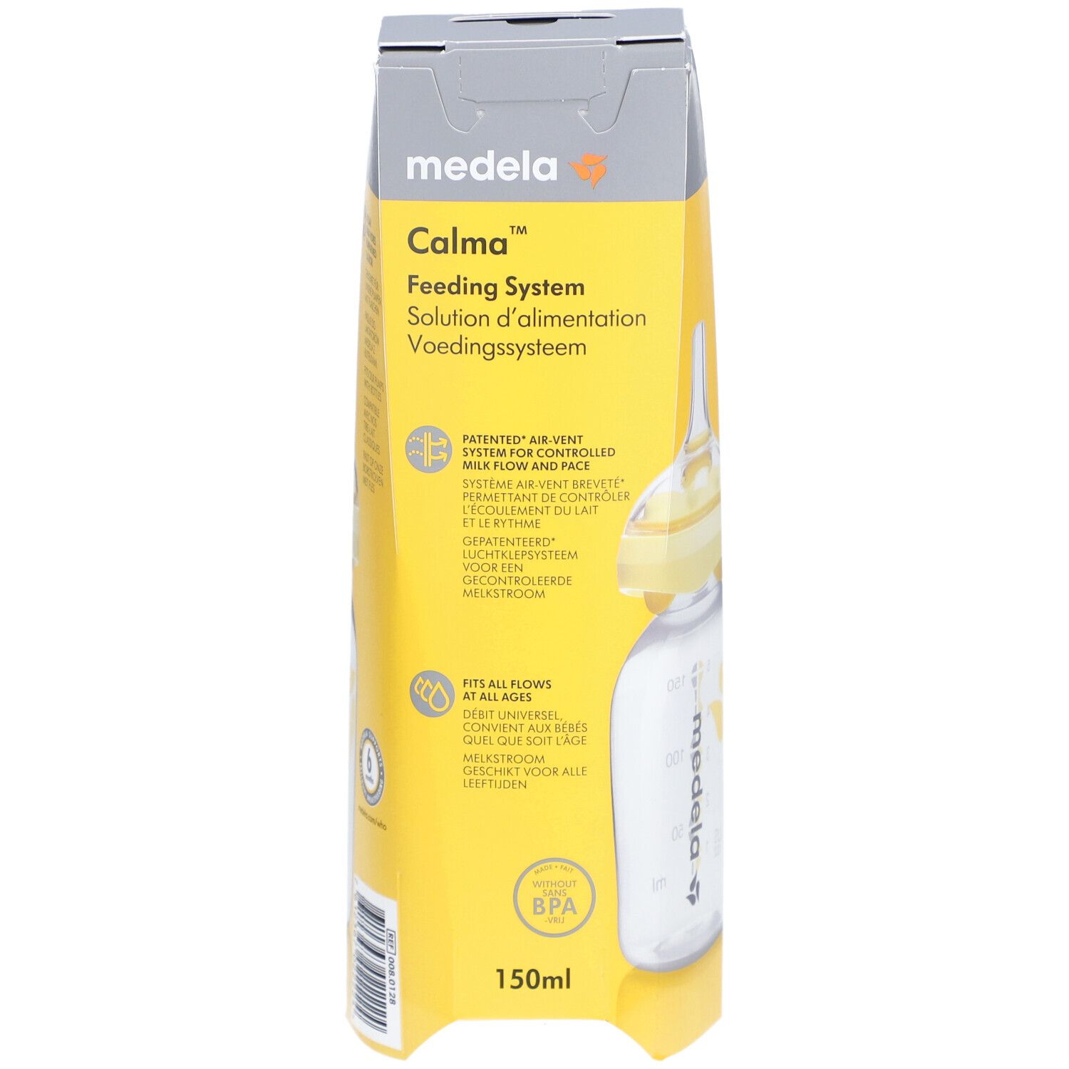 Medela Set de 3 Biberons 150 ml