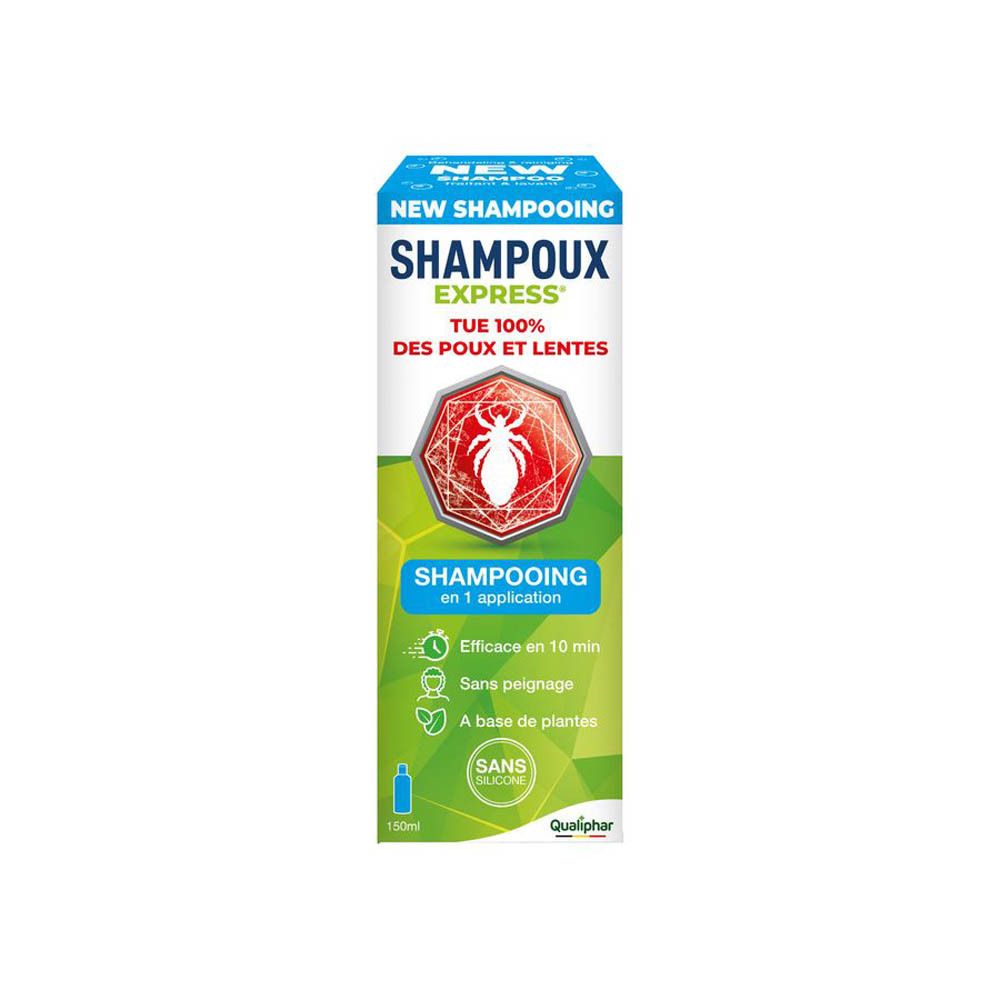 QUALIPHAR Shampoux Express Shampooing en 1 application