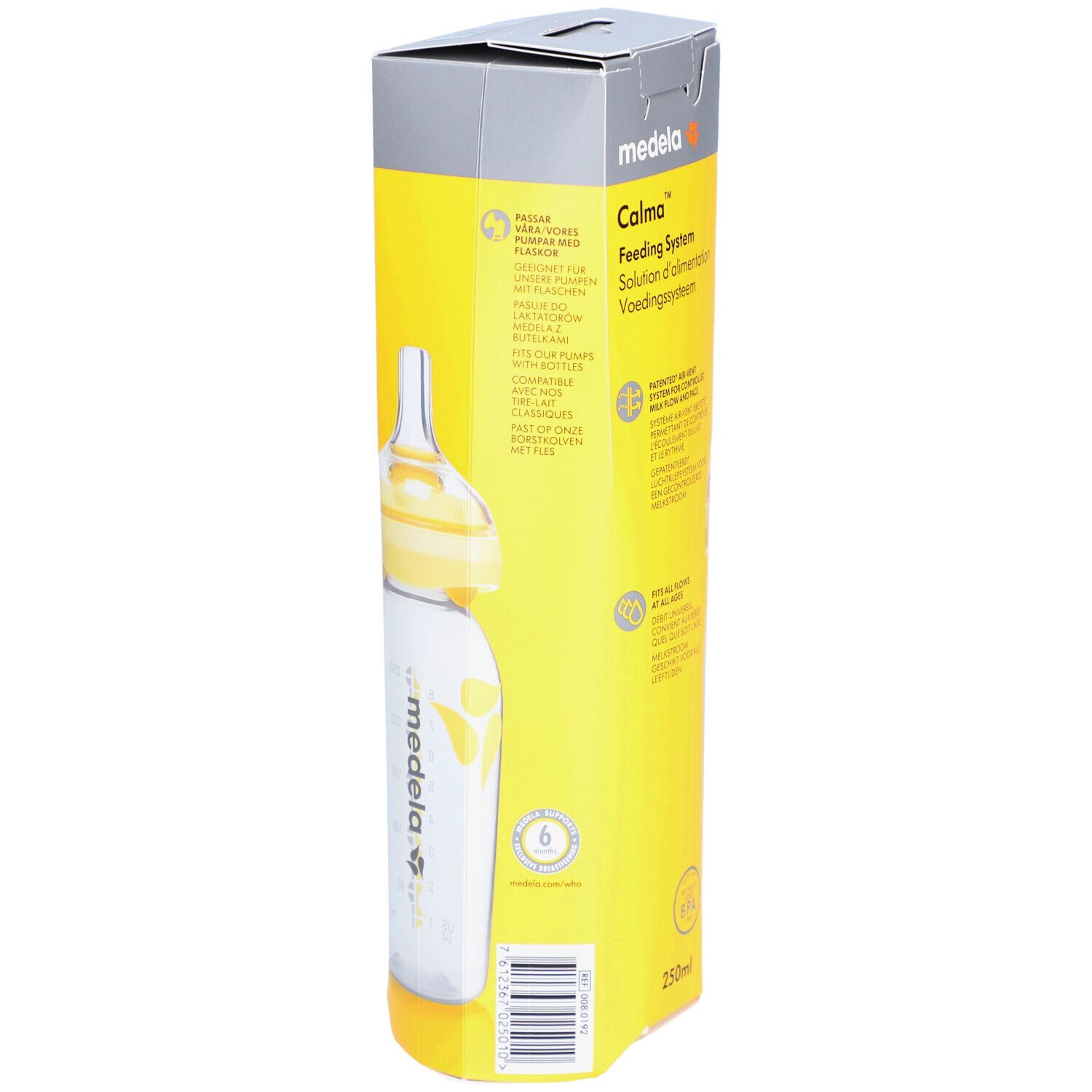 Medela Calma avec Biberon 250 ml