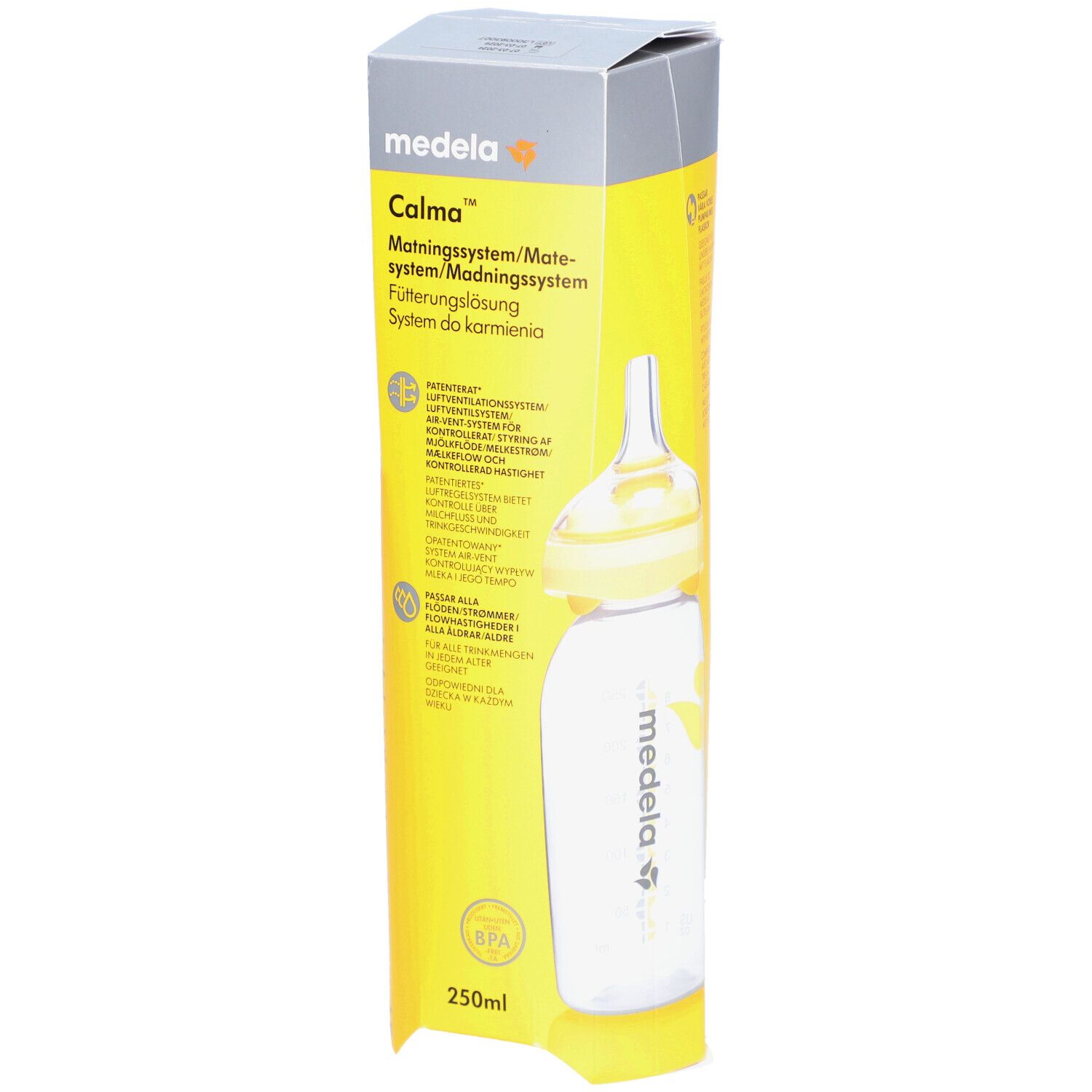 Medela Calma avec Biberon 250 ml