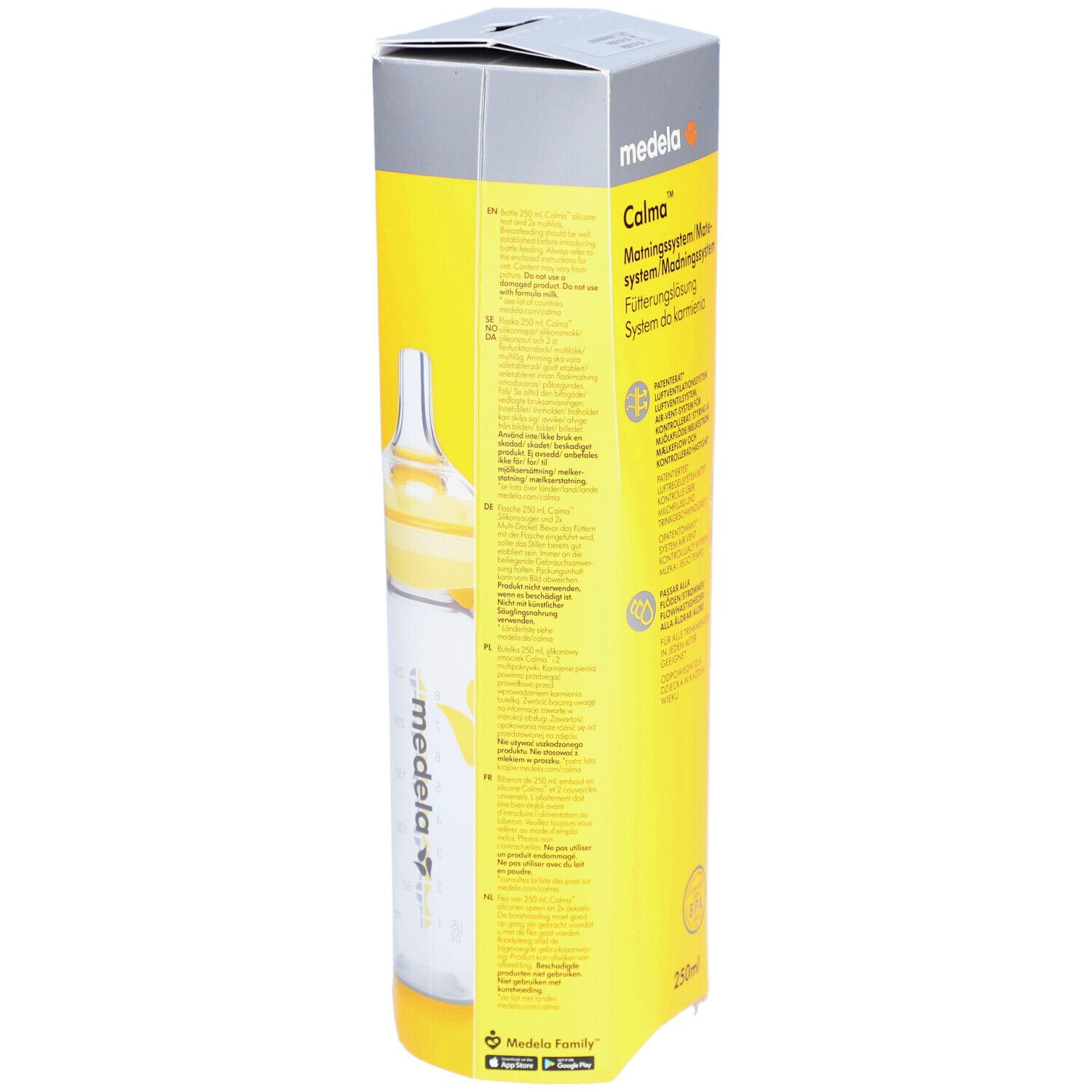 Medela Calma avec Biberon 250 ml