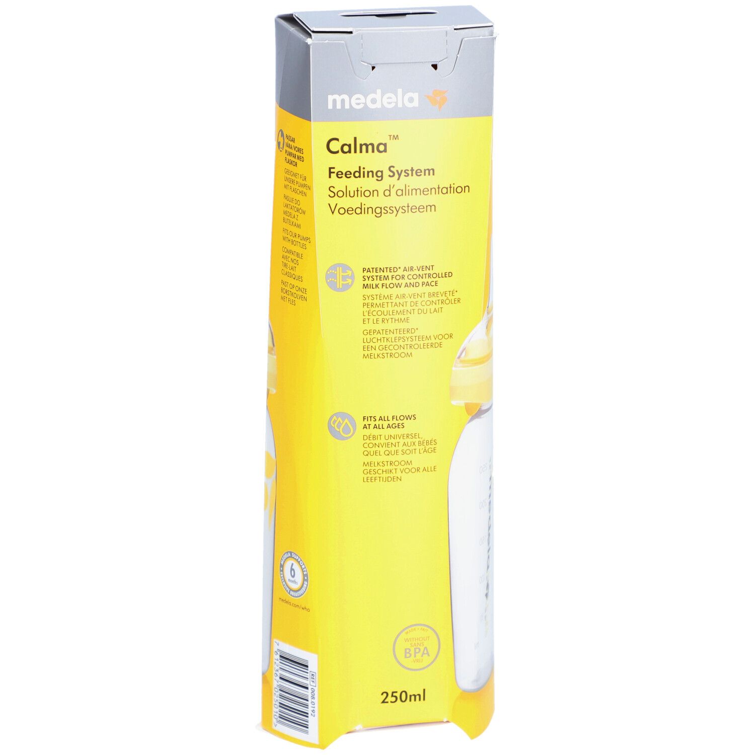 Medela Calma avec Biberon 250 ml
