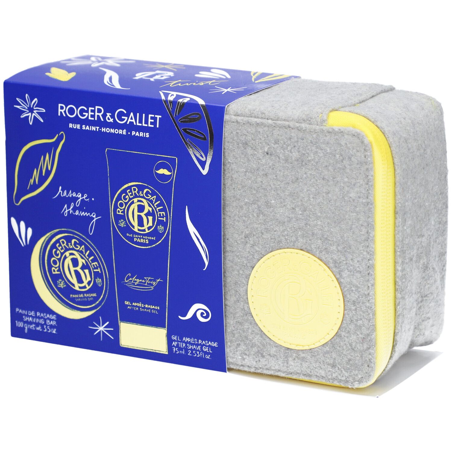 Roger & Gallet Trousse Noël de Rasage Cologne Twist