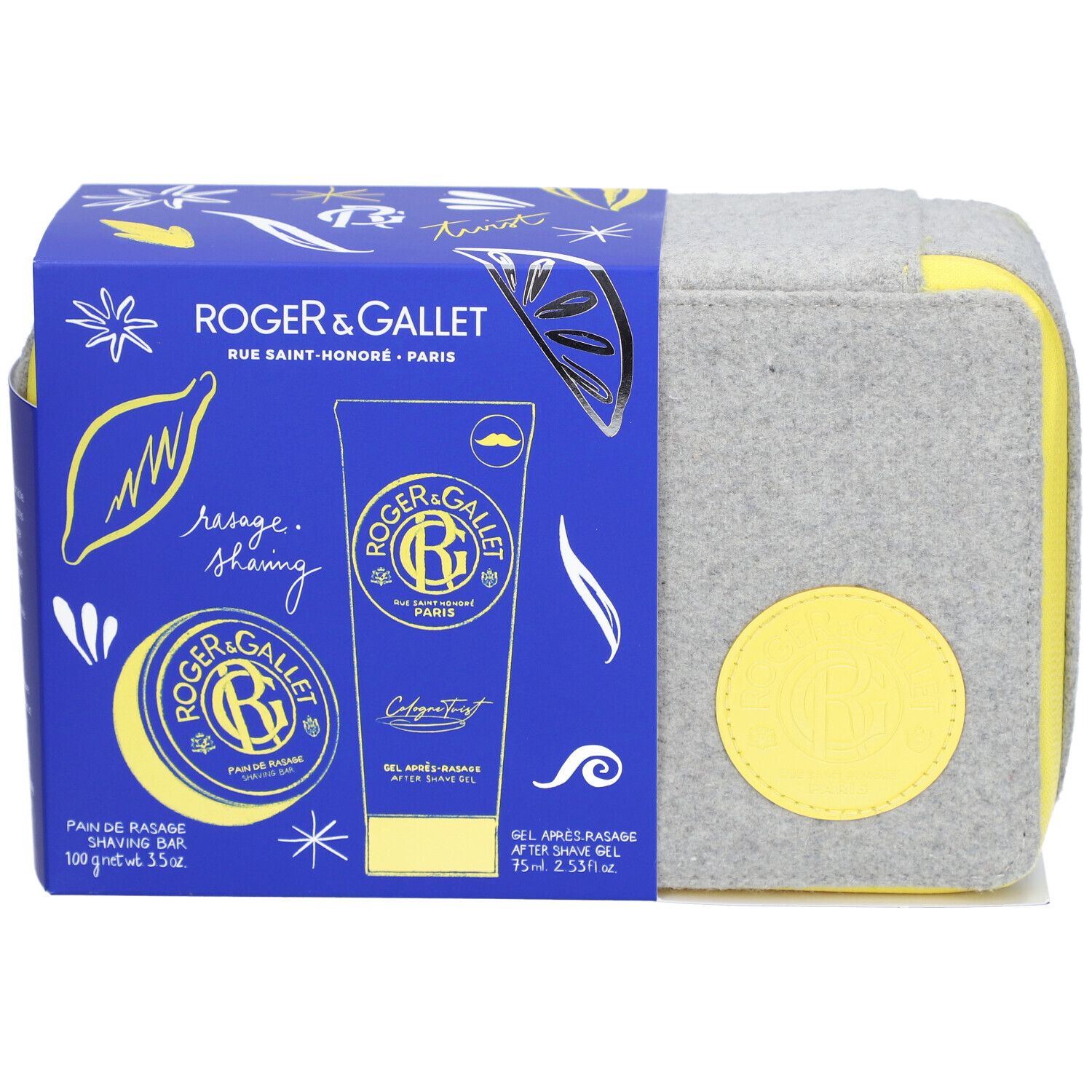 Roger & Gallet Trousse Noël de Rasage Cologne Twist