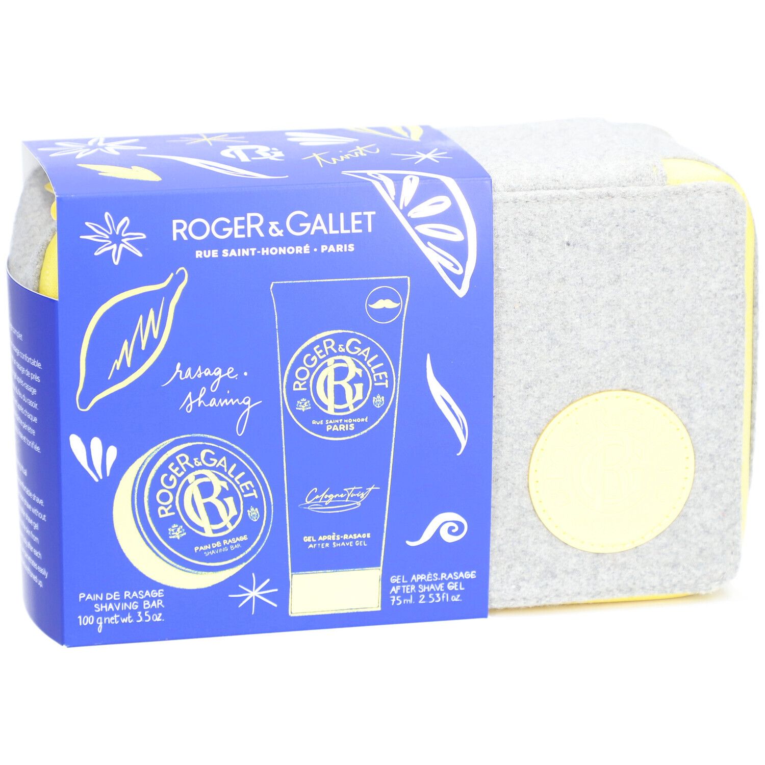 Roger & Gallet Trousse Noël de Rasage Cologne Twist