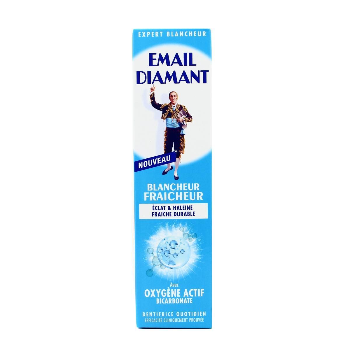 Email Diamant Dentifrice Blancheur Fraicheur