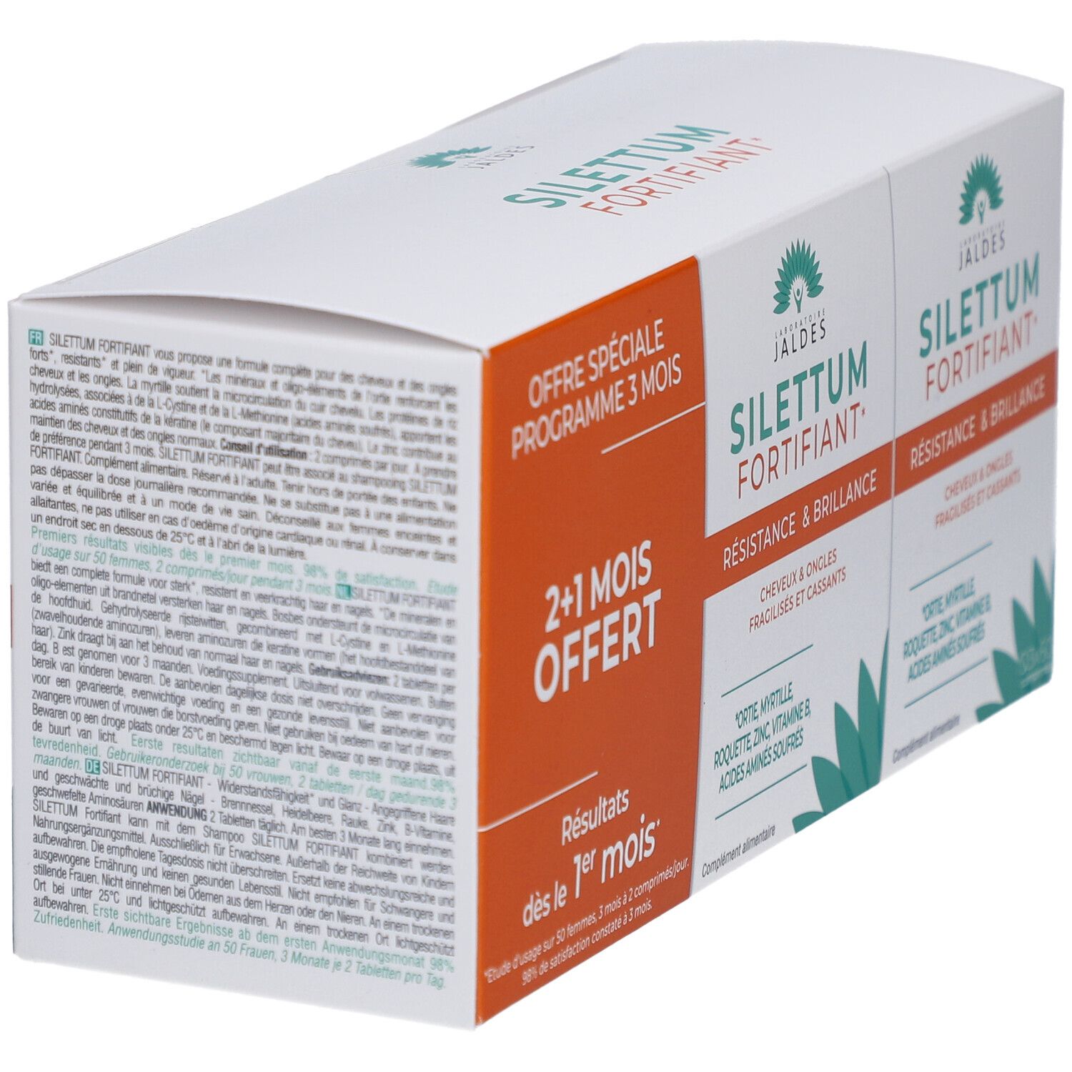 Silettum Fortifiant 2+1 Mois Gratuit