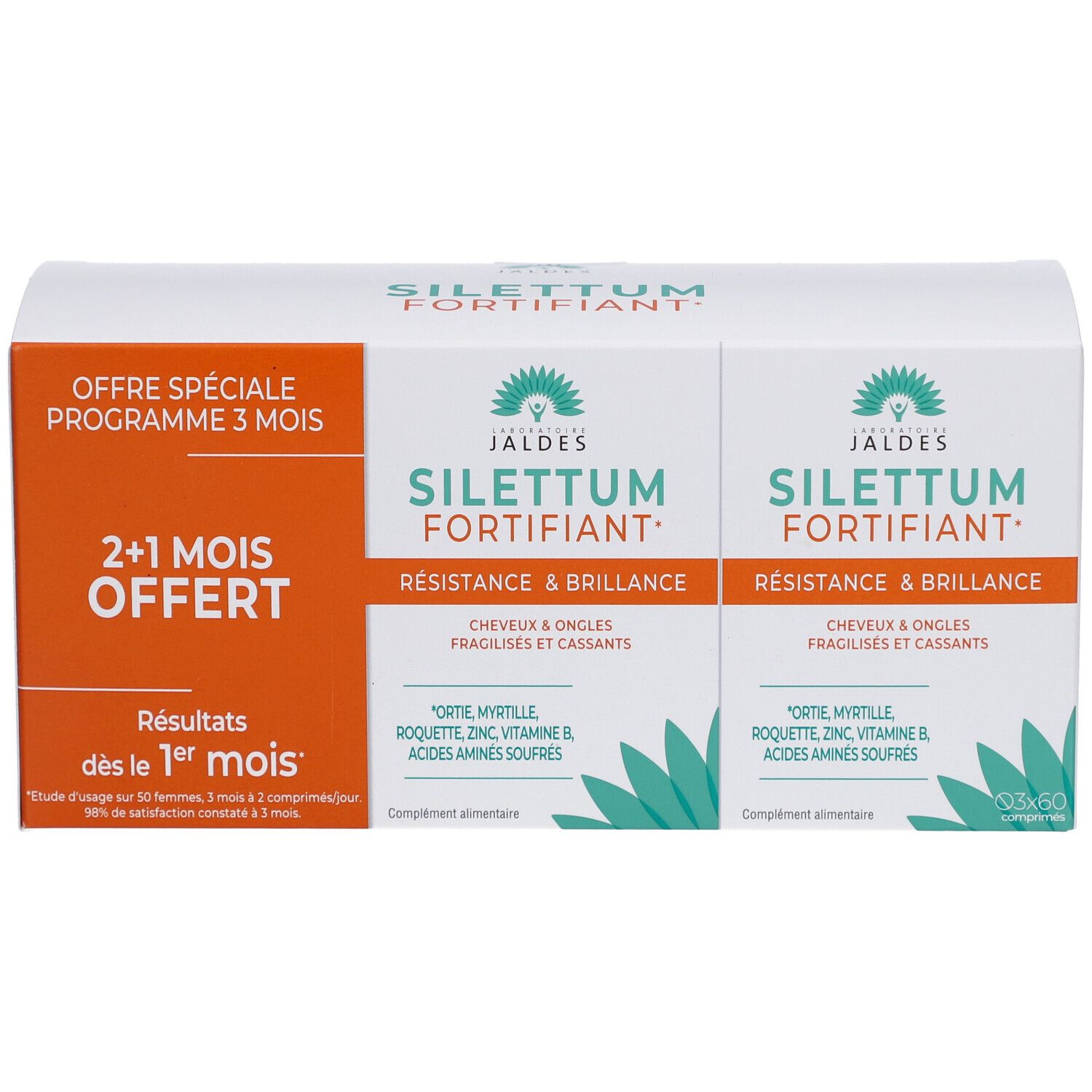 Silettum Fortifiant 2+1 Mois Gratuit
