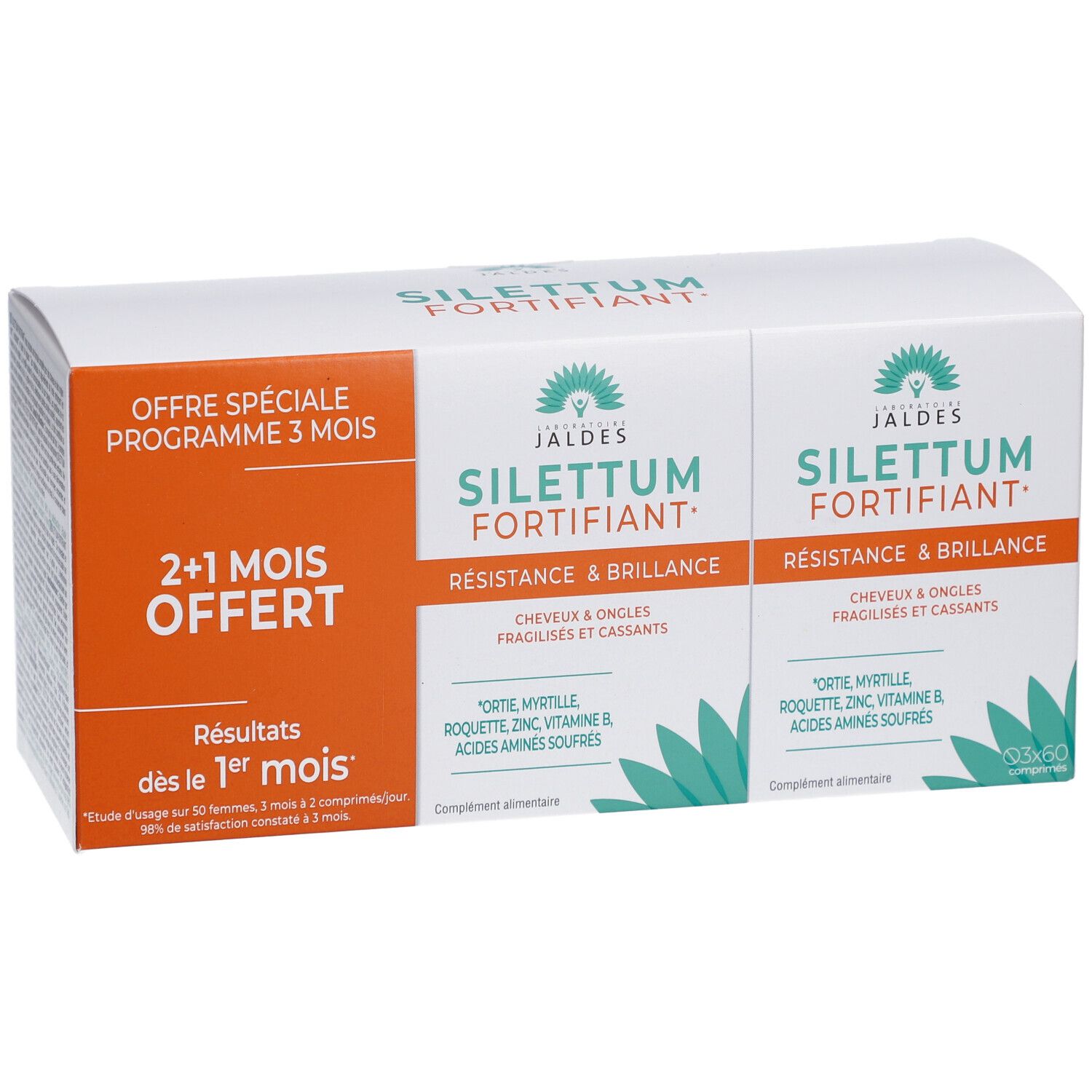 Silettum Fortifiant 2+1 Mois Gratuit