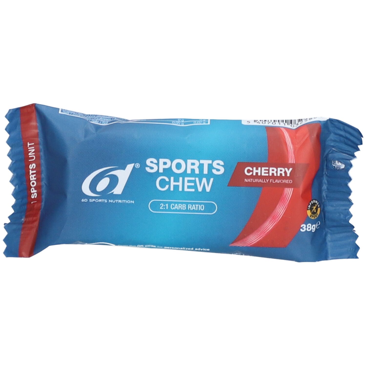 6D Sports Nutrition Sports Chew - Cérise