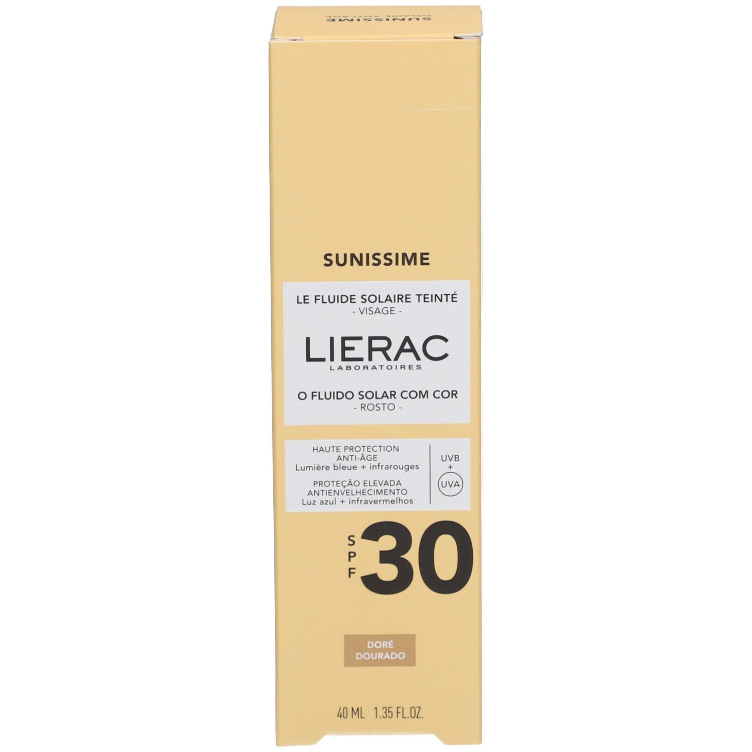 LIERAC Sunissime Le Fluide Solaire Teinté SPF30