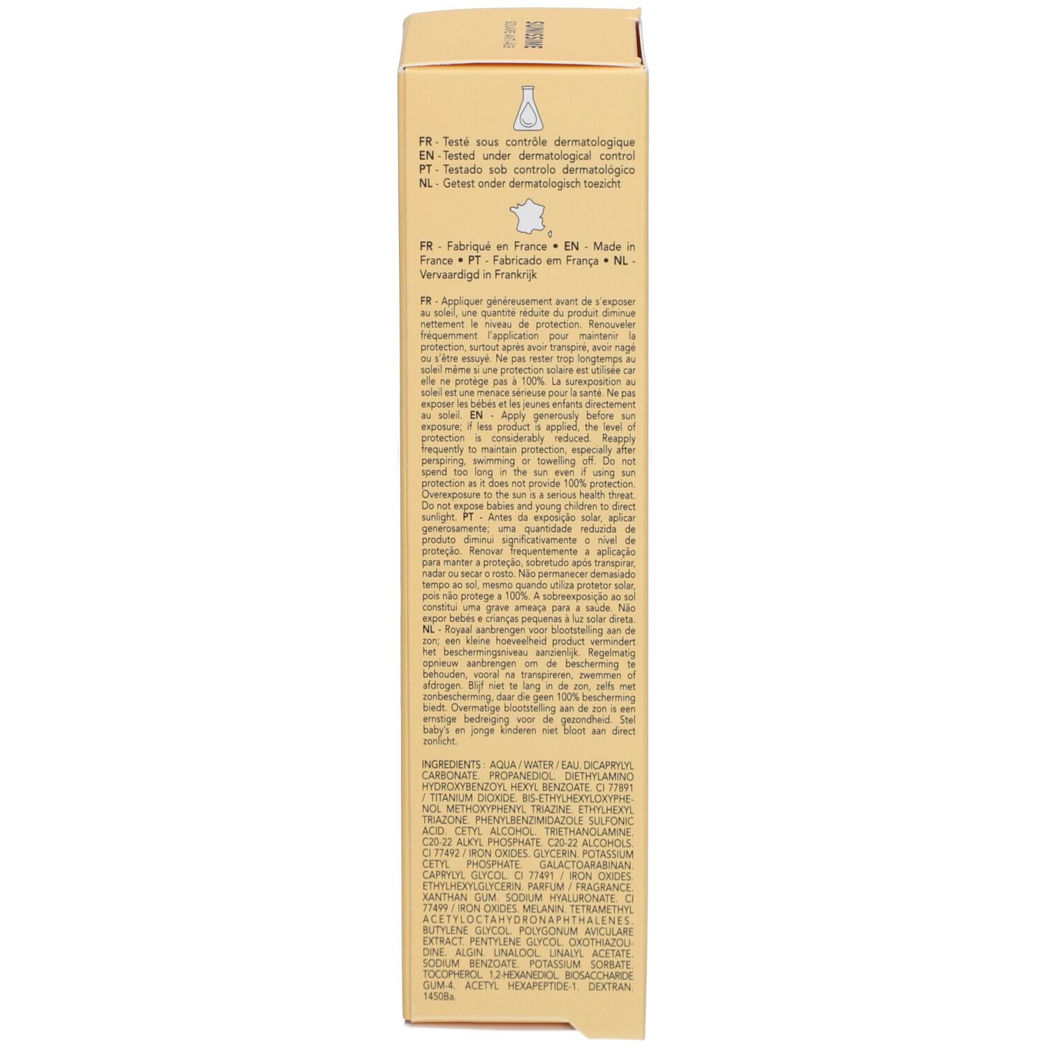 LIERAC Sunissime Le Fluide Solaire Teinté SPF30