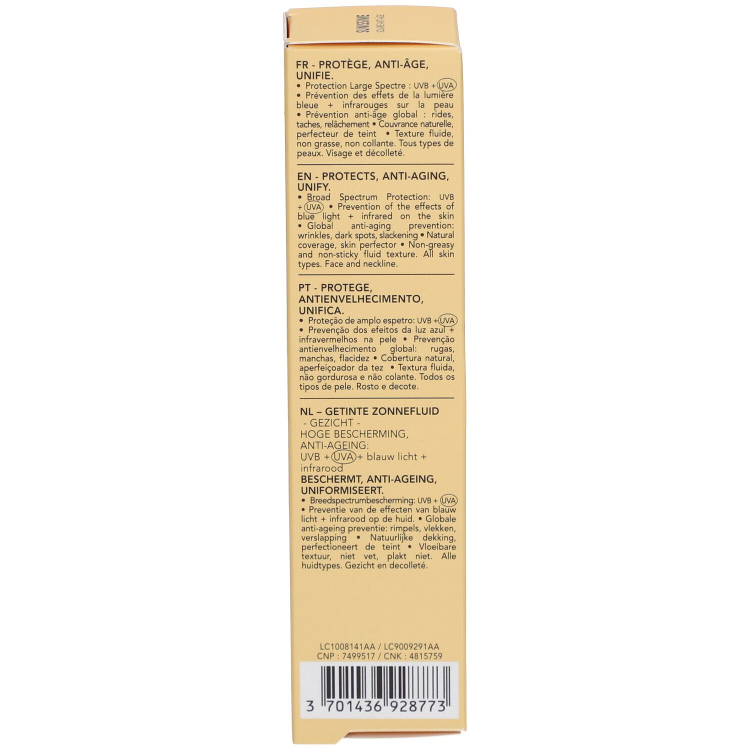 LIERAC Sunissime Le Fluide Solaire Teinté SPF30