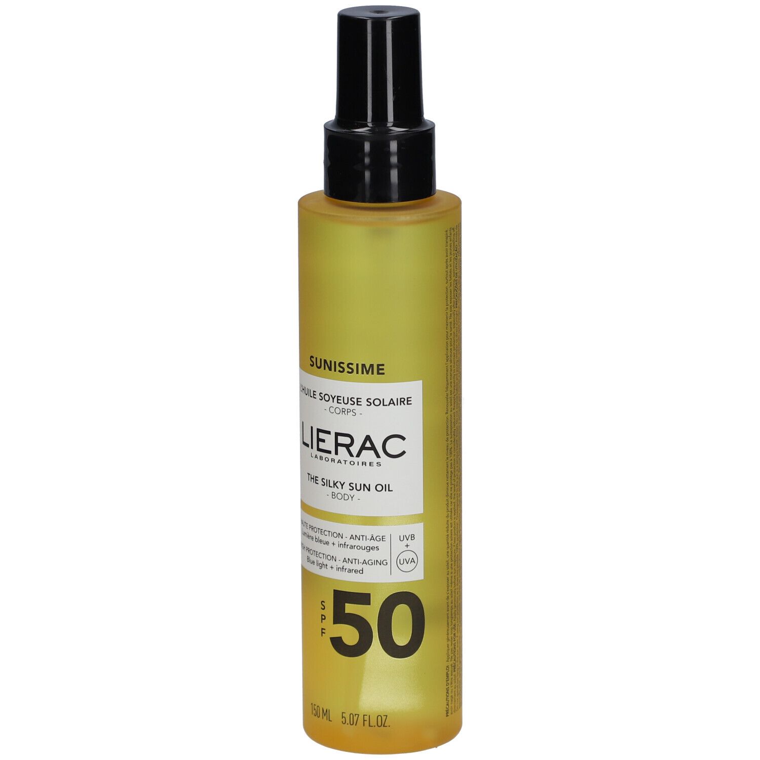 LIERAC L'Huile Soyeuse Solaire Corps SPF50