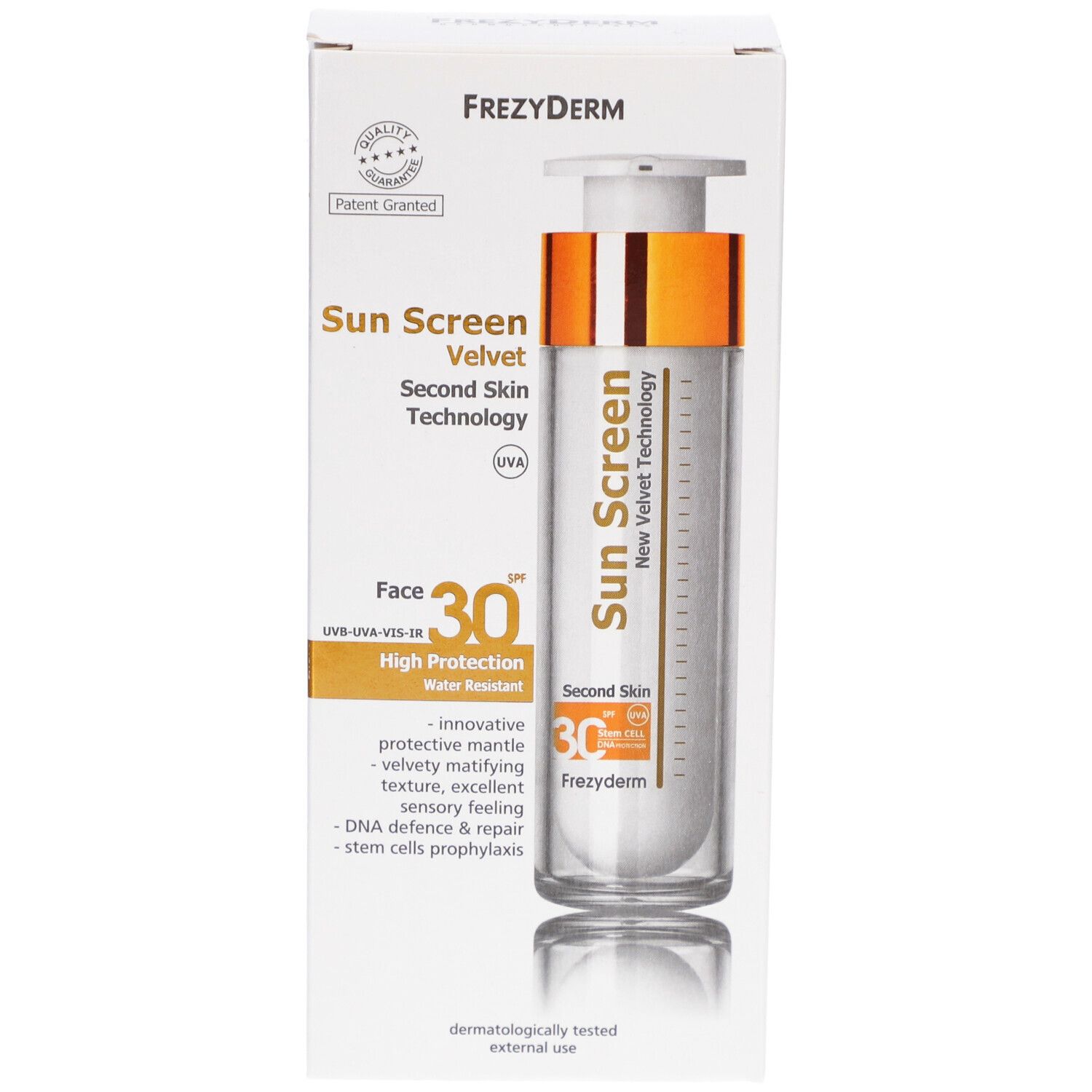 Frezyderm Sun Screen Velvet Face SPF30