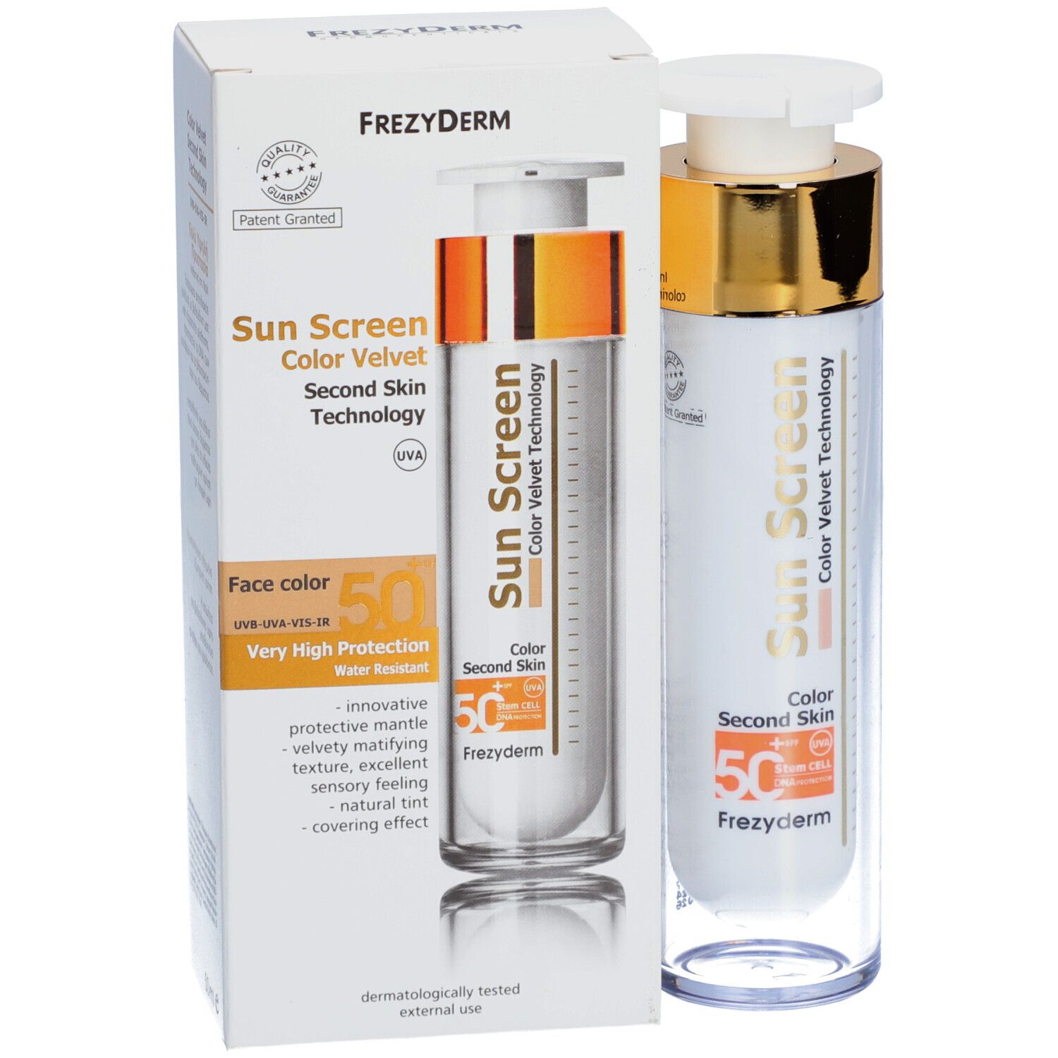 Frezyderm Sunscreen Velvet Color Face SPF50+