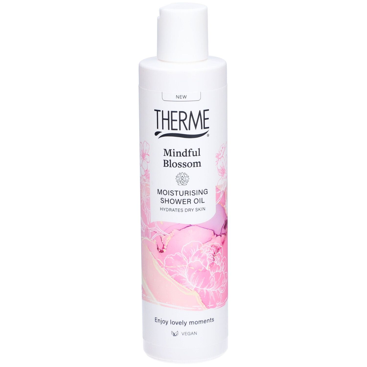 Therme Mindful Blossom Moisturising Shower Oil