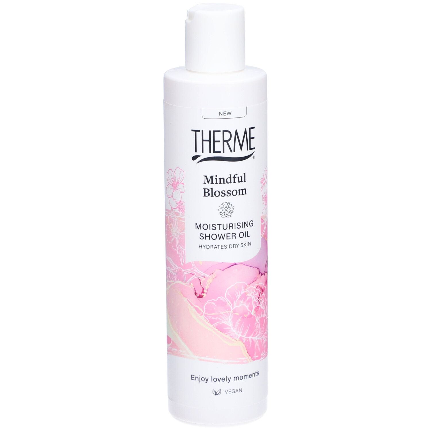 Therme Mindful Blossom Moisturising Shower Oil