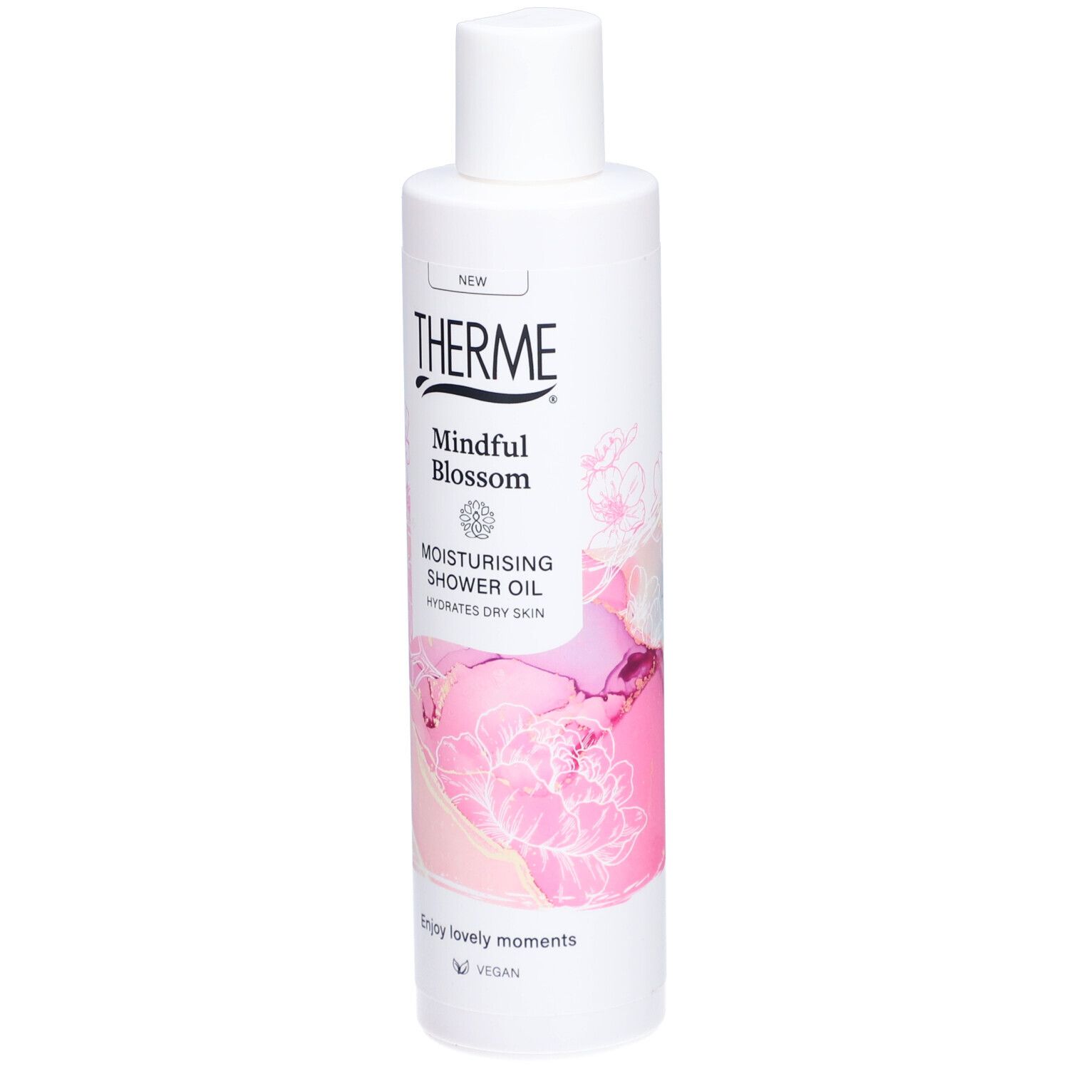 Therme Mindful Blossom Moisturising Shower Oil