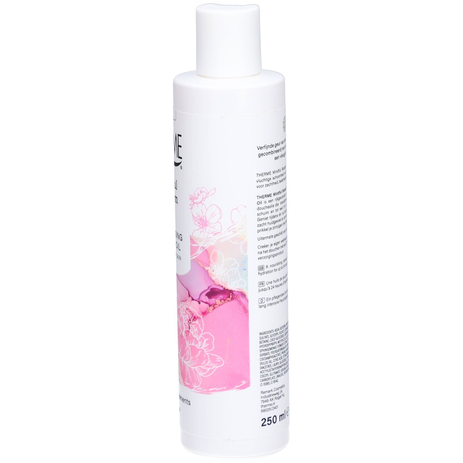 Therme Mindful Blossom Moisturising Shower Oil