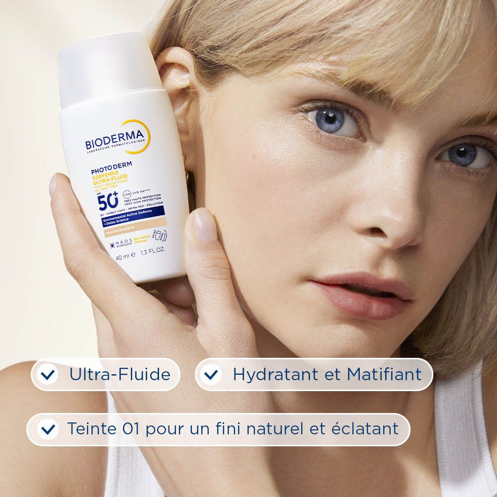 Bioderma Photoderm Xdefense Ultrafluid.SPF50+ 01 40ml