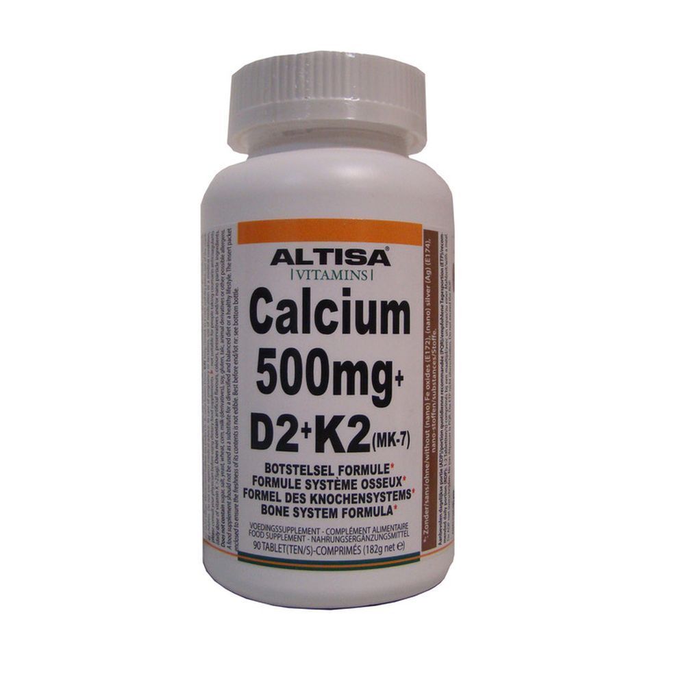 Altisa Calcium 500mg + D2 + K2