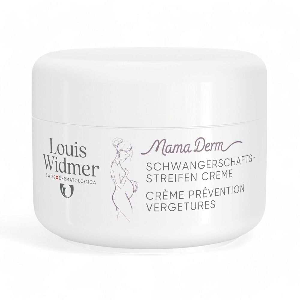 Louis Widmer MamaDerm Crème Prévention Vergetures Légèrement Parfumée