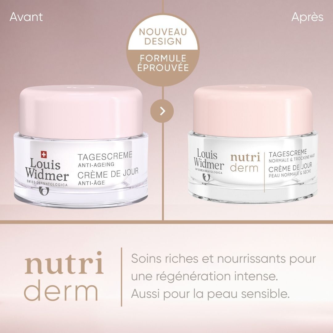 Louis Widmer Nutriderm Crème de Jour Légèrement Parfumée