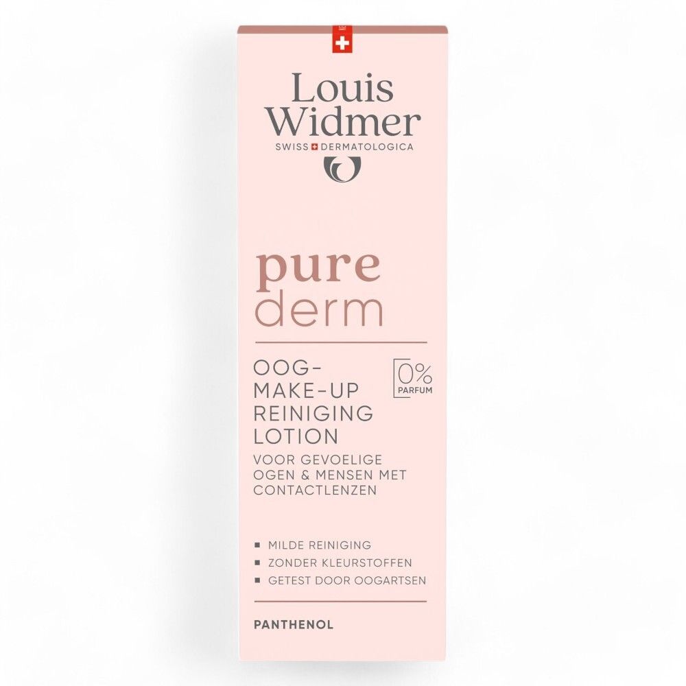 Louis Widmer Purederm Démaquillant Yeux Lotion - Sans Parfum