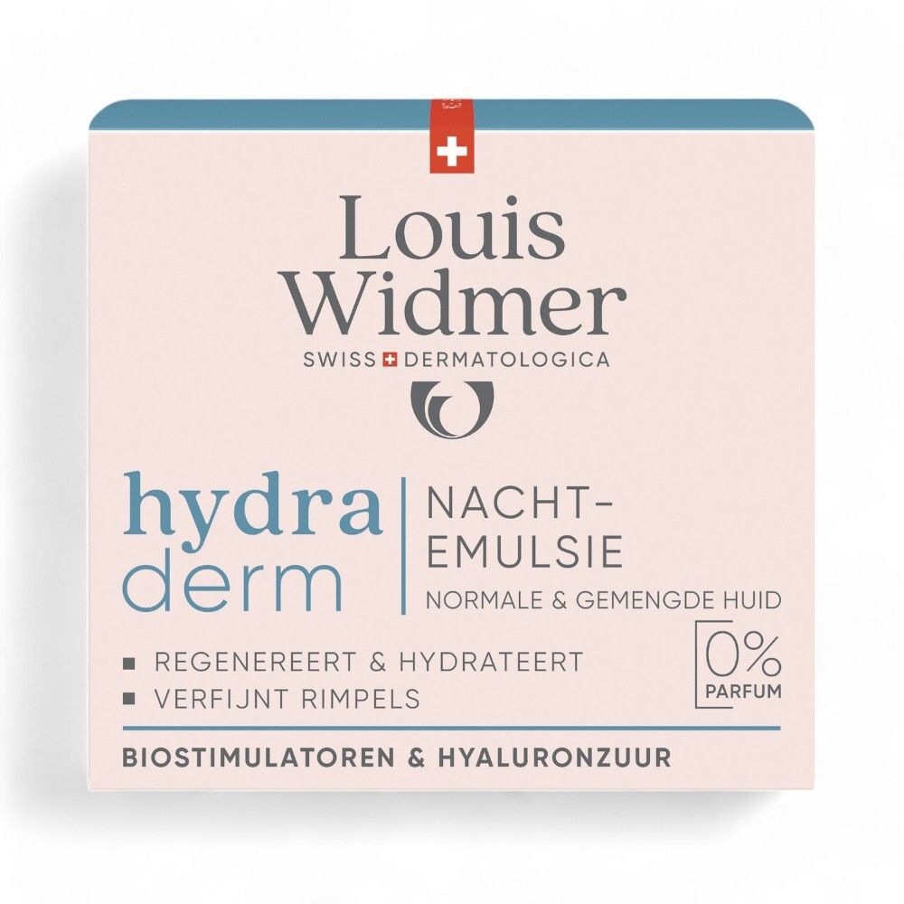 Louis Widmer Hydraderm Émulsion de Nuit Sans Parfum