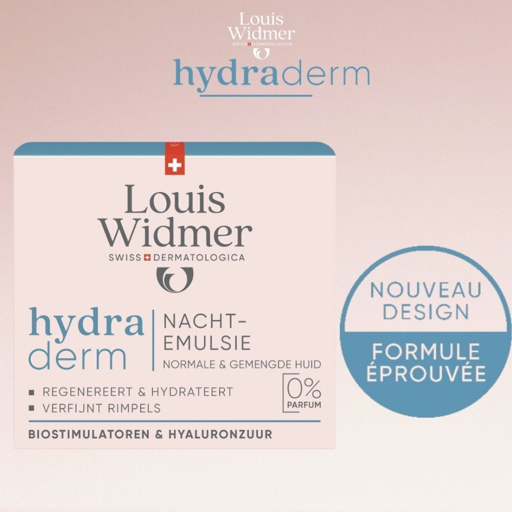 Louis Widmer Hydraderm Émulsion de Nuit Sans Parfum